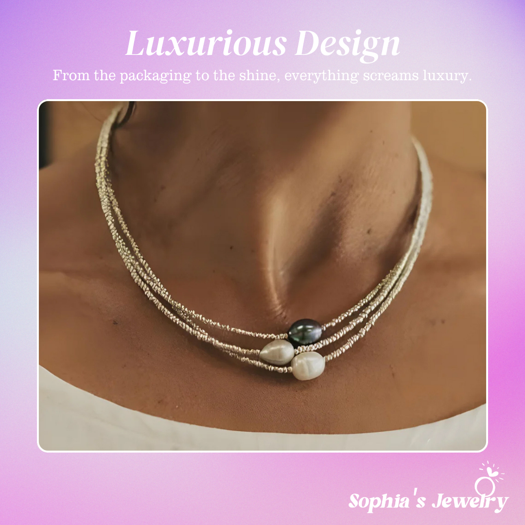 Maya | Ocean Whisper | Natural Pearl Necklace