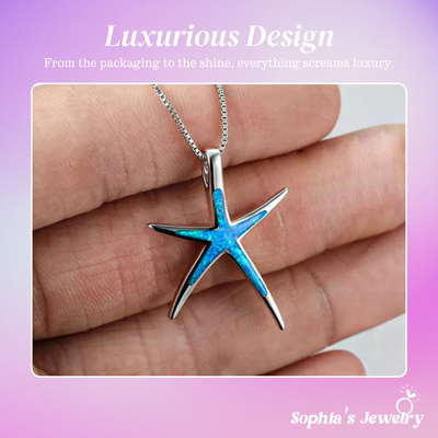 Ophelia | StarFish Charm | Silver Necklace