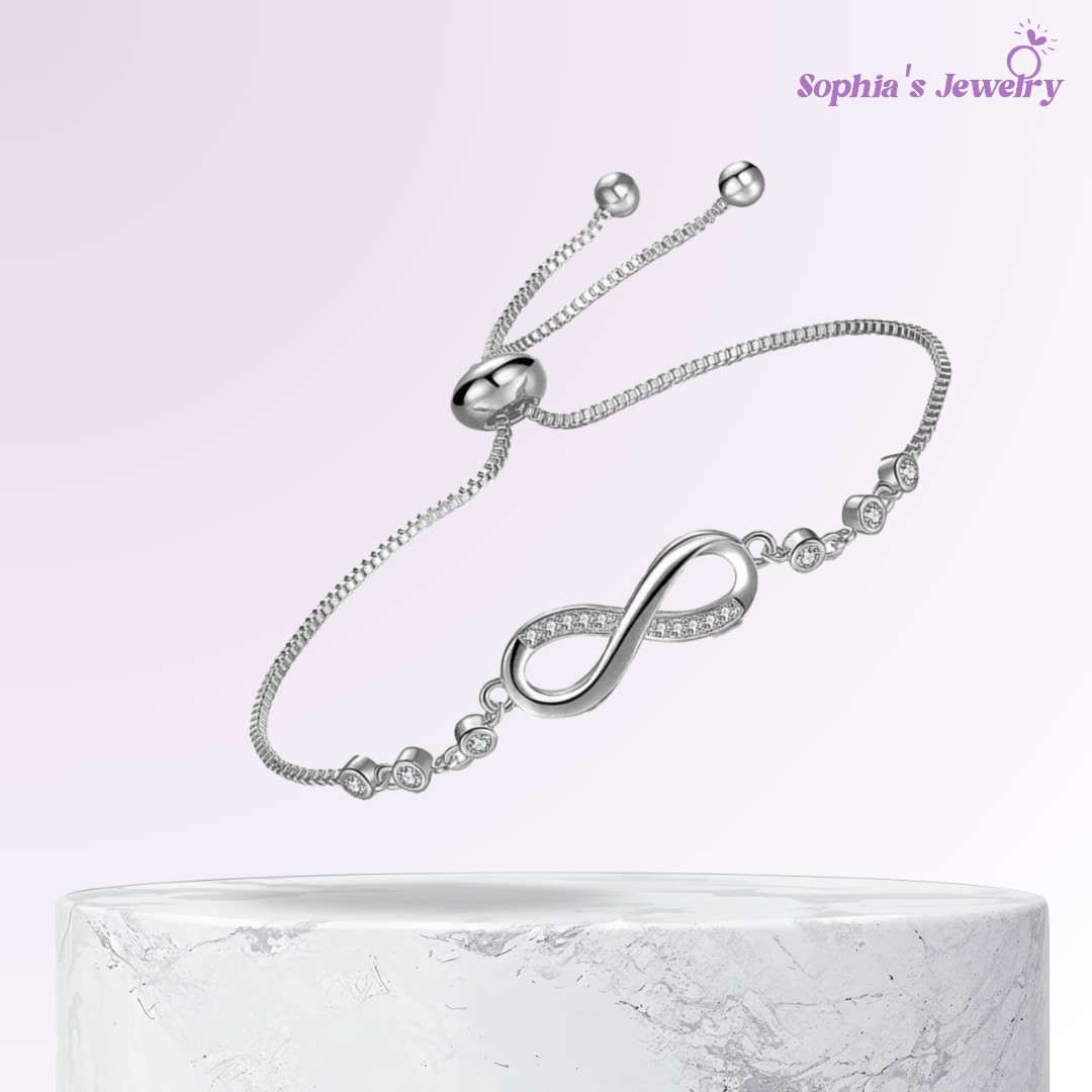 Anastasia | Eterna Infinity | Silver Bracelet