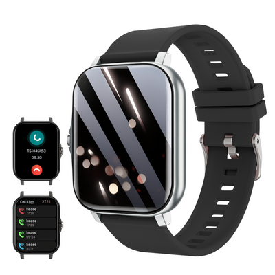 Lunara | Ultra-Thin Smartwatch with Wireless Calling & Sports Tracking