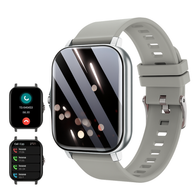 Lunara | Ultra-Thin Smartwatch with Wireless Calling & Sports Tracking