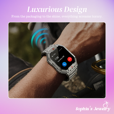 Orvella | Ultra-Bright Smartwatch with Flashlight