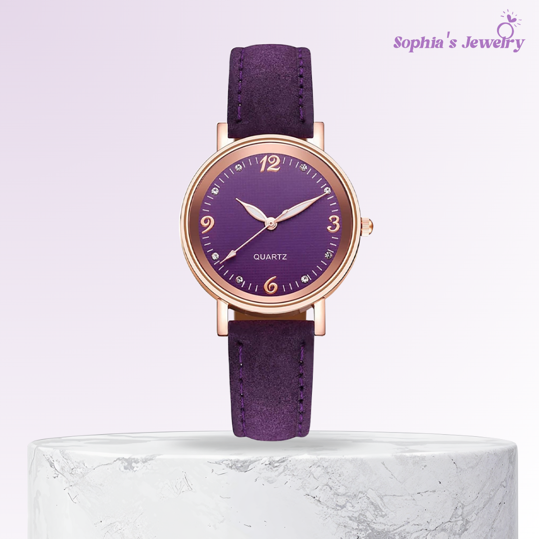 Elizabeth | Classic Leather Band Women’s Watch