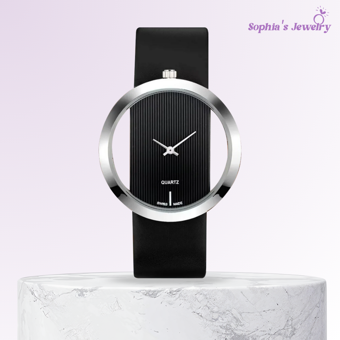 Amelia | Transparent Dial Quartz Wristwatch
