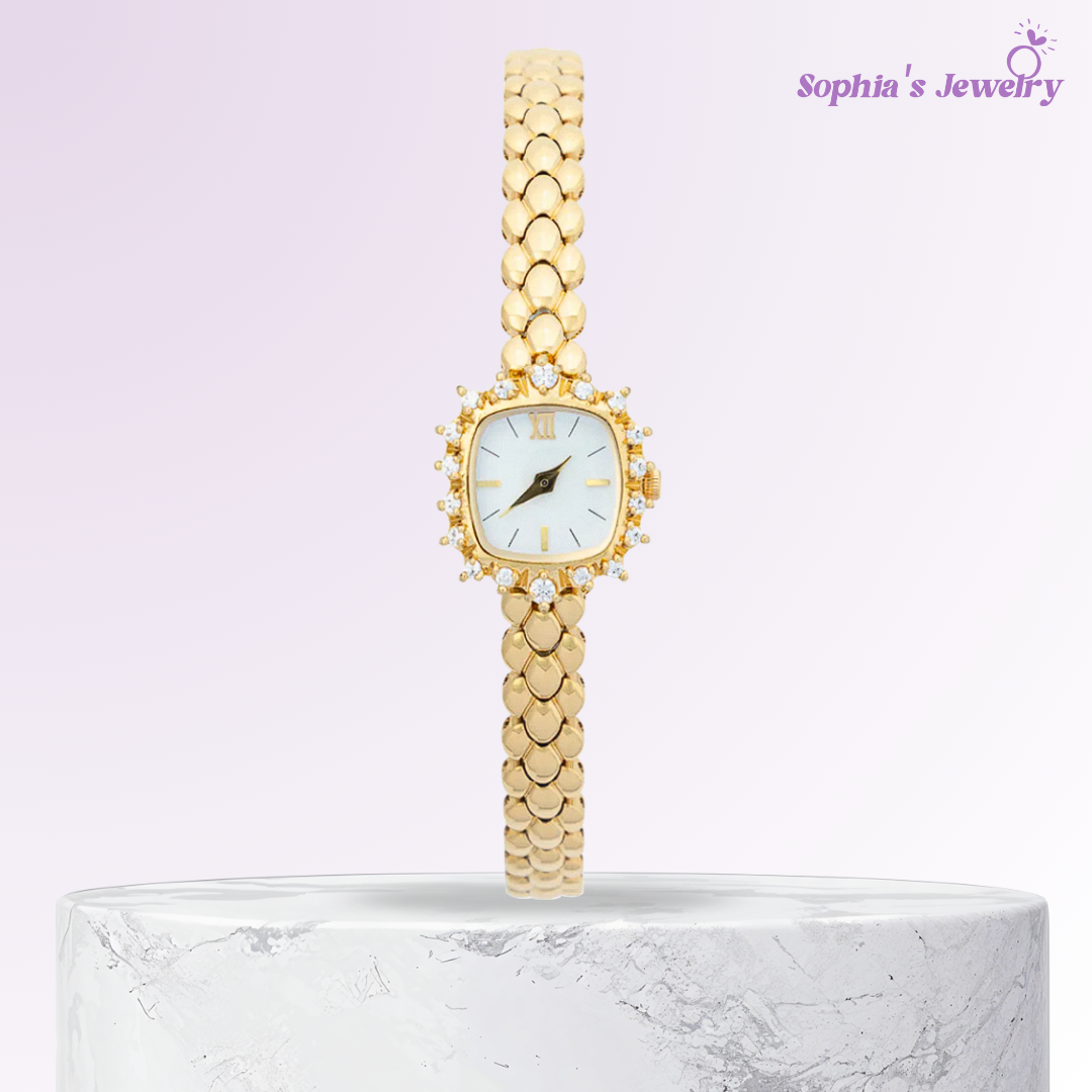 Juliette | Crystal Bezel Women’s Bracelet Watch