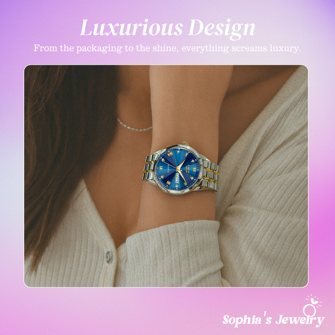 Vivienne | Classic Dial Design Watch