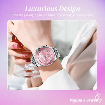 Aurora | Elegant Women’s Chronograph Watch
