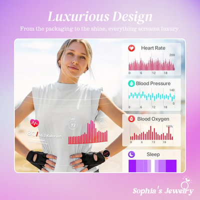 Aria | 1.39" Full-Touch Smartwatch with Calling & Fitness Tracking