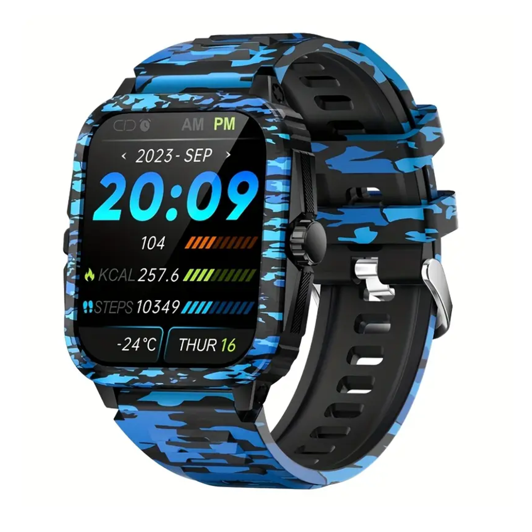 Zyra | Waterproof Smartwatch with Voice Assistant & Call Control