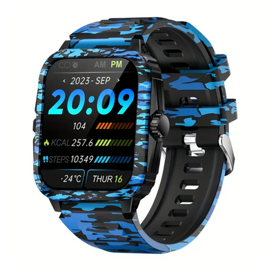 Zyra | Waterproof Smartwatch with Voice Assistant & Call Control
